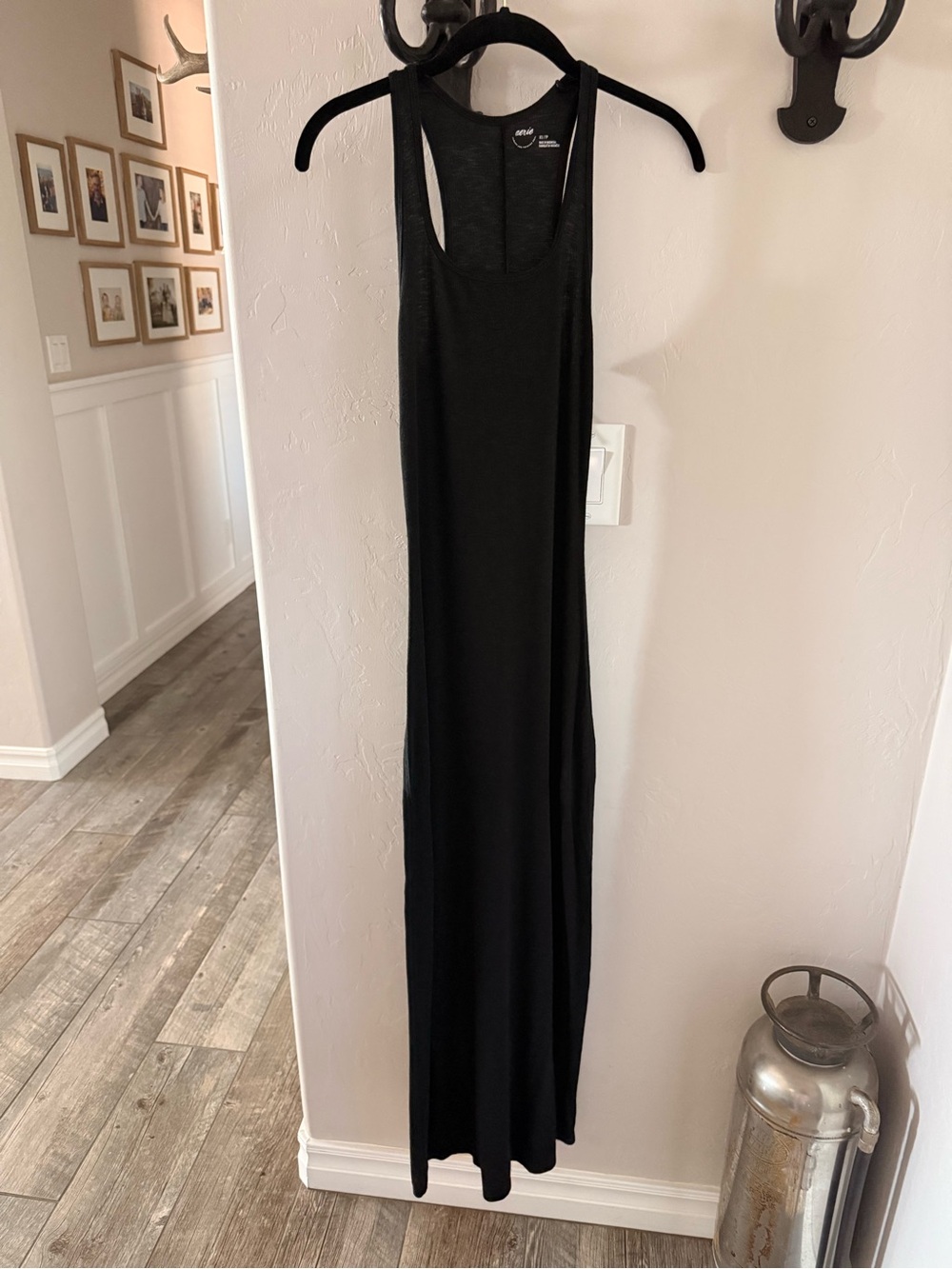 aerie Black Racerback Maxi Dress
